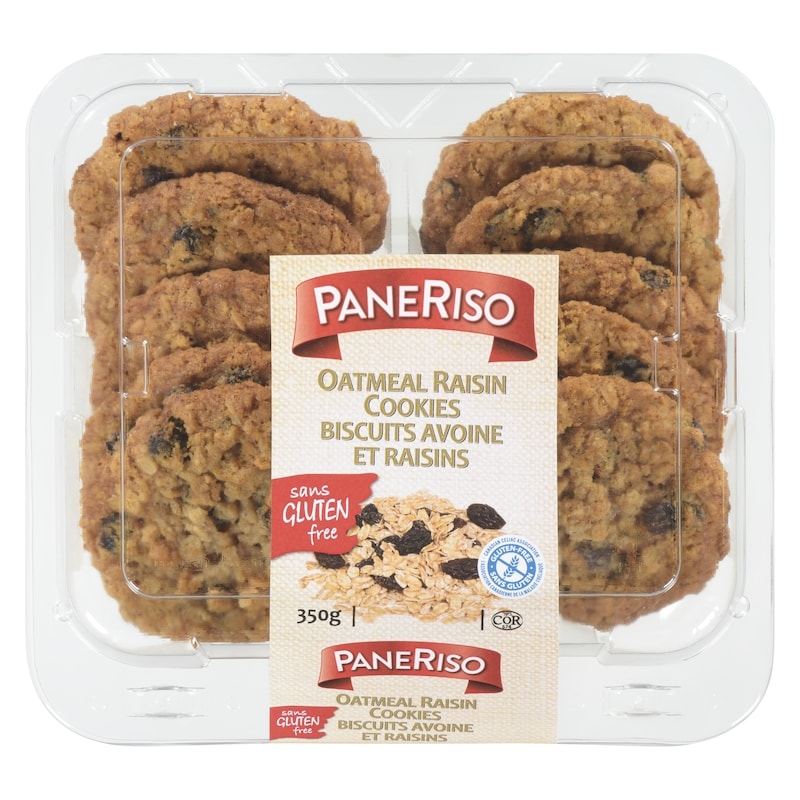 Oatmeal Raisin Cookies Gluten Free