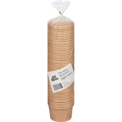 null Bol kraft 8 oz 50 ea, 0,01 $/1ch
