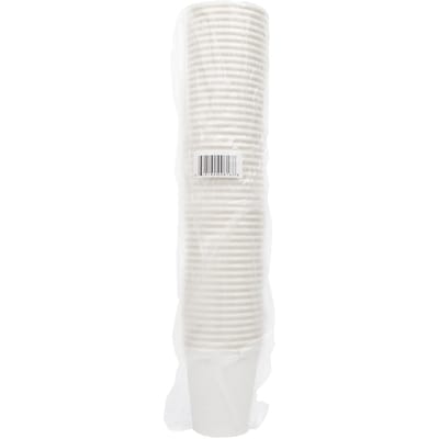 Emballage écologique Gobelet Chaud En Papier 10 Oz Blanc 50 ea, 0,11 $/1ch