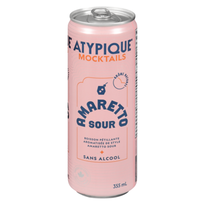 Atypique Cocktail sans alcool et faible en sucre, Amaretto 355 ml, 1,12 $/100ml