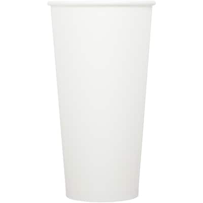 20Oz Paper Hot Cup White