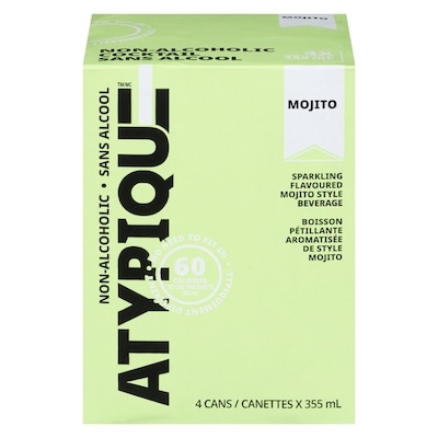 Atypique Non-Alcoholic Cocktail Mojito 4x355.0 ml, $0.74/100ml