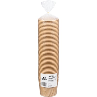 null Bol kraft 16 oz 50 ea, 0,16 $/1ch