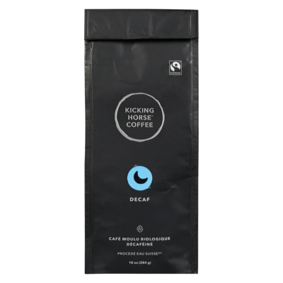 Kicking Horse Café moulu biologique, décaféiné 284 g, 5,98 $/100g