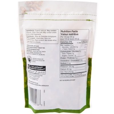 Organic Halves and Pieces Raw Walnuts