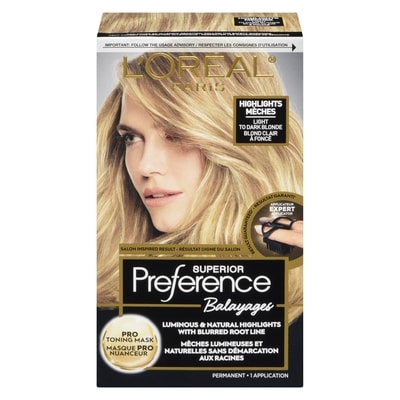 L'Oreal Paris Superior Preference Balayage, 9 Light to Dark Blonde 1 ea, $16.69/1ea