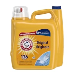 Laundry Detergent Liquid Soap, Clean Burst, 136 Loads