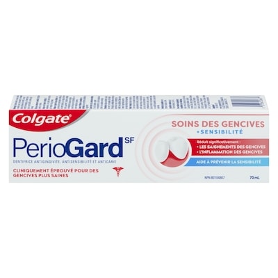Colgate Dentifrice Colgate PerioGard Soins des gencives + Sensibilité 70 ml, 12,84 $/100ml