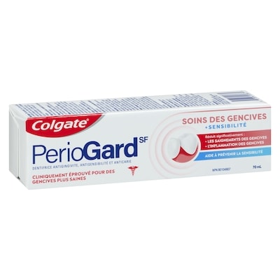 Dentifrice Colgate PerioGard Soins des gencives + Sensibilité