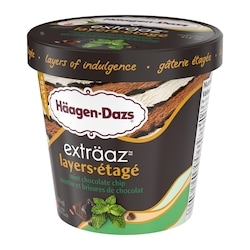 Haagen Dazs Layers Mint Chocolate Chip Ice Cream - 414 ml