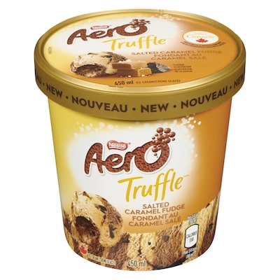 Aero Truffle Salted Caramel Ice Cream Tub 450 ml, $1.44/100ml