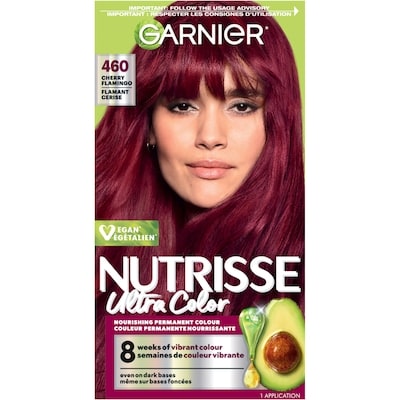 Garnier Nutrisse Ultra Color Coloration Permanente, Flamant Cerise 1 ea, 9,74 $/1ch