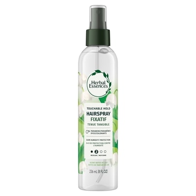 Herbal Essences Fixatif  doux au toucher, vaporisateur en atomiseur pour tous les types de cheveux, tenue 24 heures, contrôle anti-frisottis 236 ml, 2,11 $/100ml