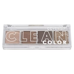 Clean Fresh Clean Colour Quad, Clean And Vegan Formula Without Talc, Mineral Oil, Paraben And Fragrance, Highly Pigmented Eyeshadow Golden Toffee - 262