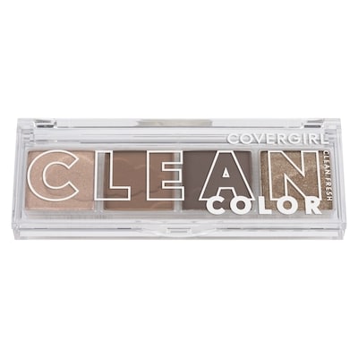 CoverGirl Palette de 4 fards à paupières clean fresh, formule propre et végétalienne sans talc, huile minérale, paraben et parfum, hautement pigmenté golden toffee - 262 4 g, 374,75 $/100g