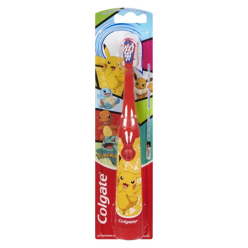Kids Powered Vibrating Toothbrush, Pokemon