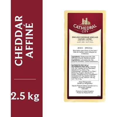 CATHEDRAL CITY CHEESE Fromage cheddar fort 35,90 $/1kg 16,29 $/1lb