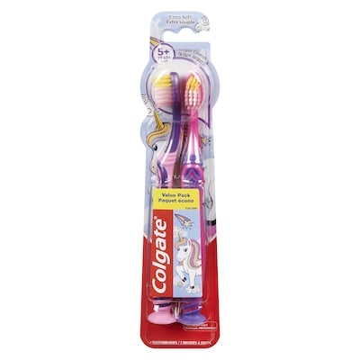 Colgate Toothbrushes Extra Soft 5+ Years 2 ea, $4.00/1ea