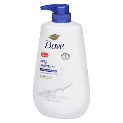 Nettoyant Corporel avec Pompe pour la peau la plus sèche