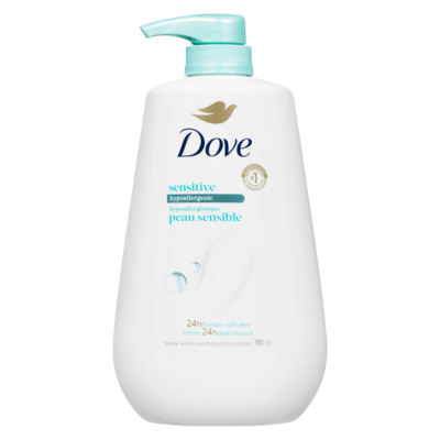 Dove Body Wash with Pump Hypoallergenic 905 ml, $1.77/100ml