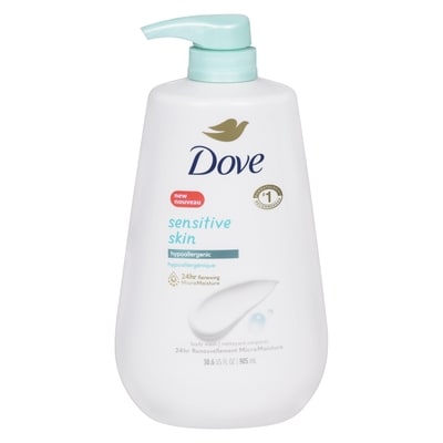 Dove Body Wash with Pump Hypoallergenic  905 ml, $1.99/100ml