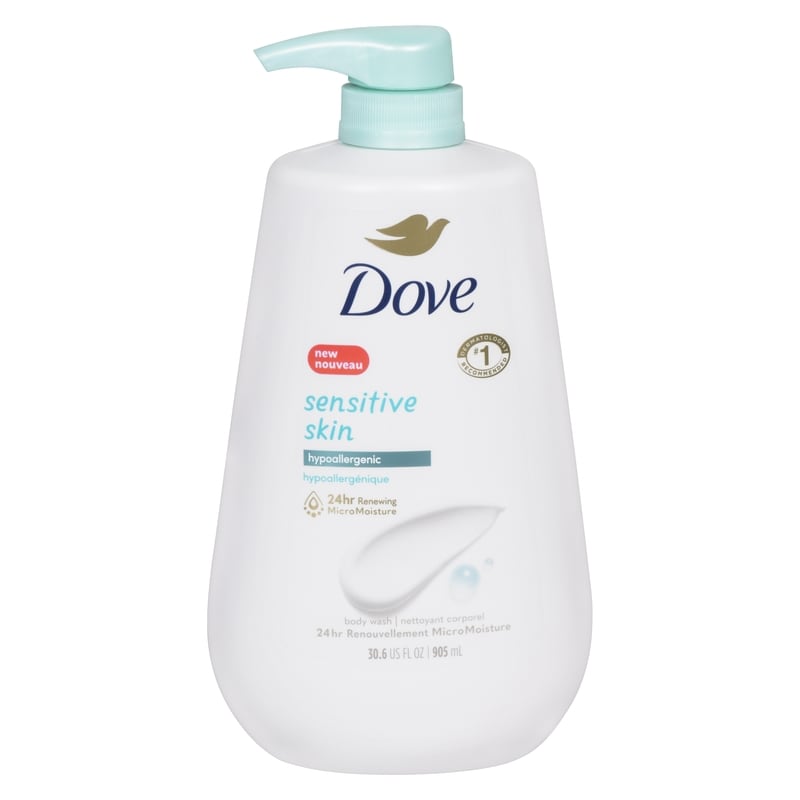Body Wash with Pump Hypoallergenic 