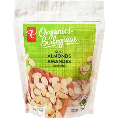 PC Organics Sliced Almonds 200 g, $4.75/100g