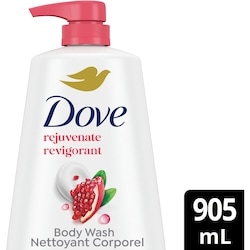 Dove Nettoyant Corporel avec Pompe Grenade et Hibiscus 905 ml, 1,44 $/100ml