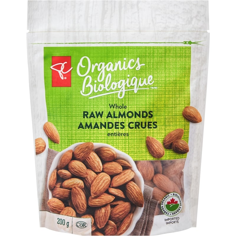 Whole Raw Almonds
