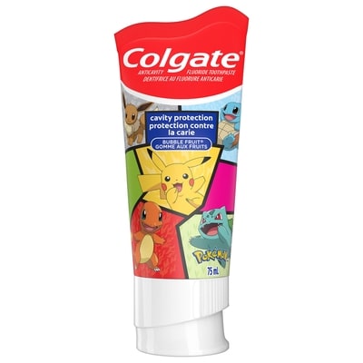 Colgate Dentifrice au fluorure Enfants Pokémon 75 ml, 3,99 $/100ml