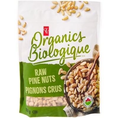 PC Biologique Pignons crus 150 g, 12,00 $/100g