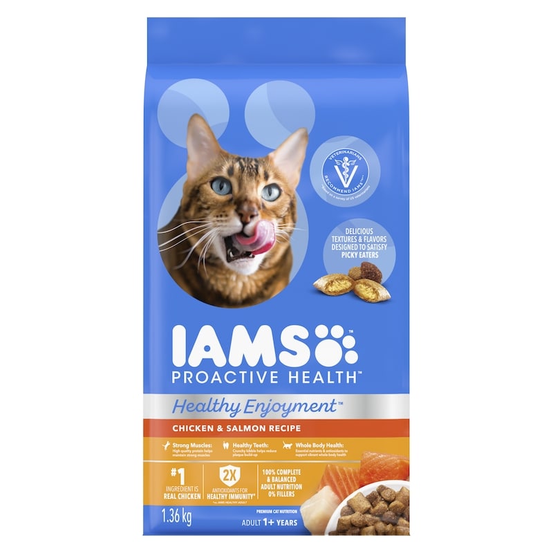 Proactive Health Healthy Enjoyment Adult Dry Cat Food, Chicken & Salmon