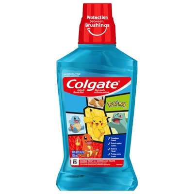Colgate Kids Anticavity Pokémon Mouthwash, Pokémon 500 ml, $1.30/100ml