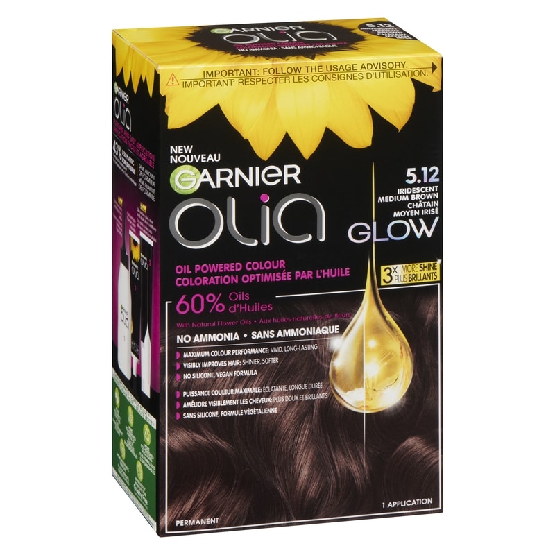 Hair Colour, 5.12 Iridescent Medium Brown