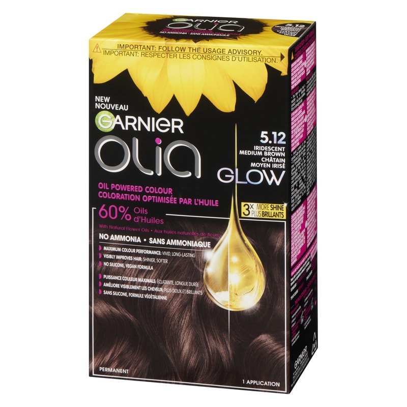 Hair Colour, 5.12 Iridescent Medium Brown