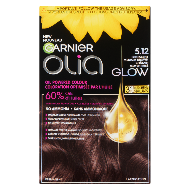 Hair Colour, 5.12 Iridescent Medium Brown