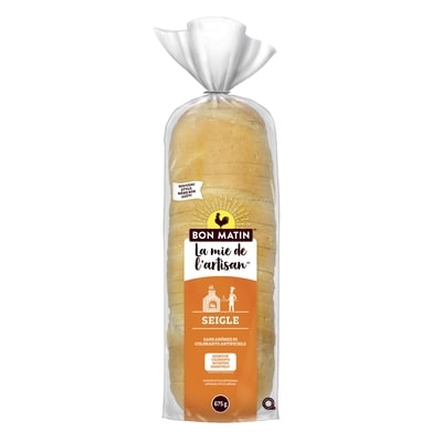 Bon Matin Artisan-Style Rye Bread 675 g, $0.67/100g