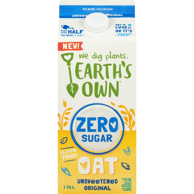 Oat Zero Sugar Beverage, Unsweetened Original