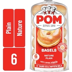 POM Bagels nature 450 g, 0,89 $/100g