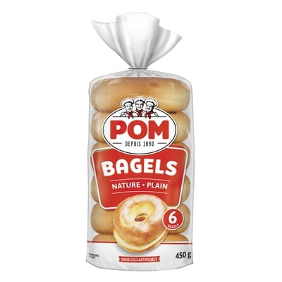 POM Bagels nature 450 g, 0,89 $/100g