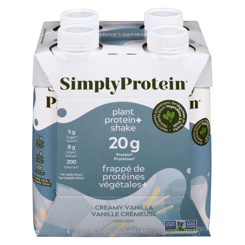 Plant Protein+ Shake Creamy Vanilla Flavour (Case)
