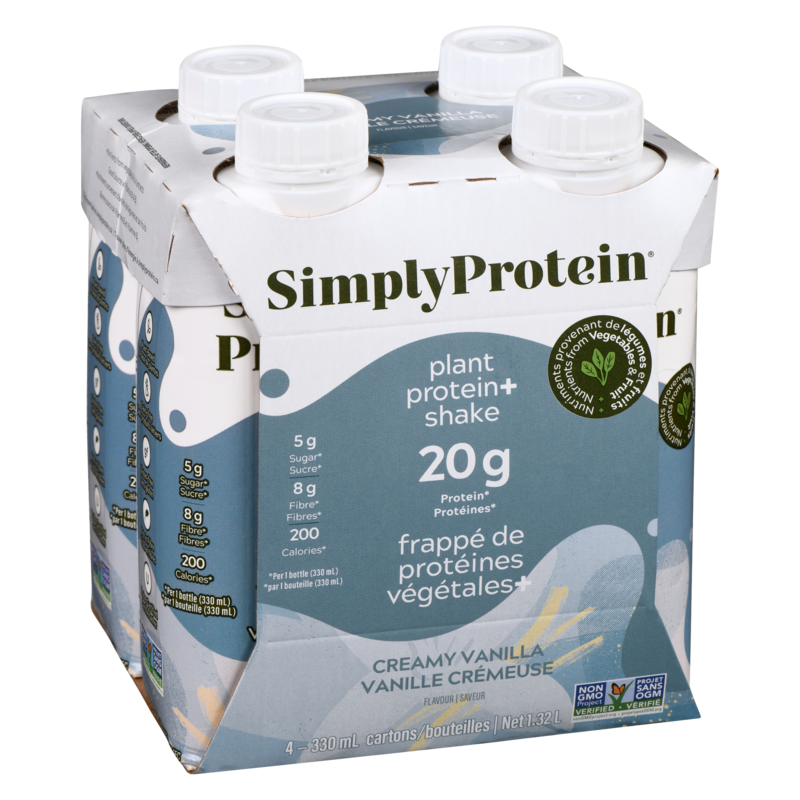Plant Protein+ Shake Creamy Vanilla Flavour (Case)