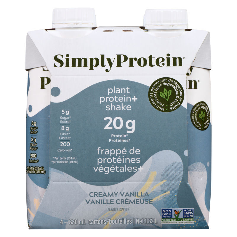 Plant Protein+ Shake Creamy Vanilla Flavour (Case)