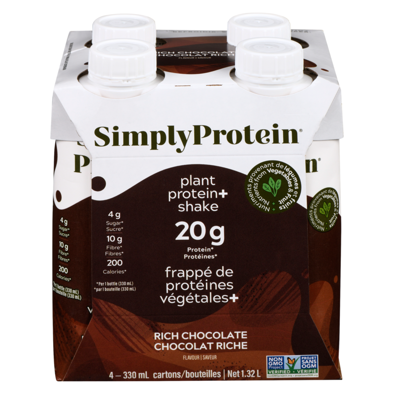 Plant Protein+ Shake Rich Chocolate Flavour (Case)