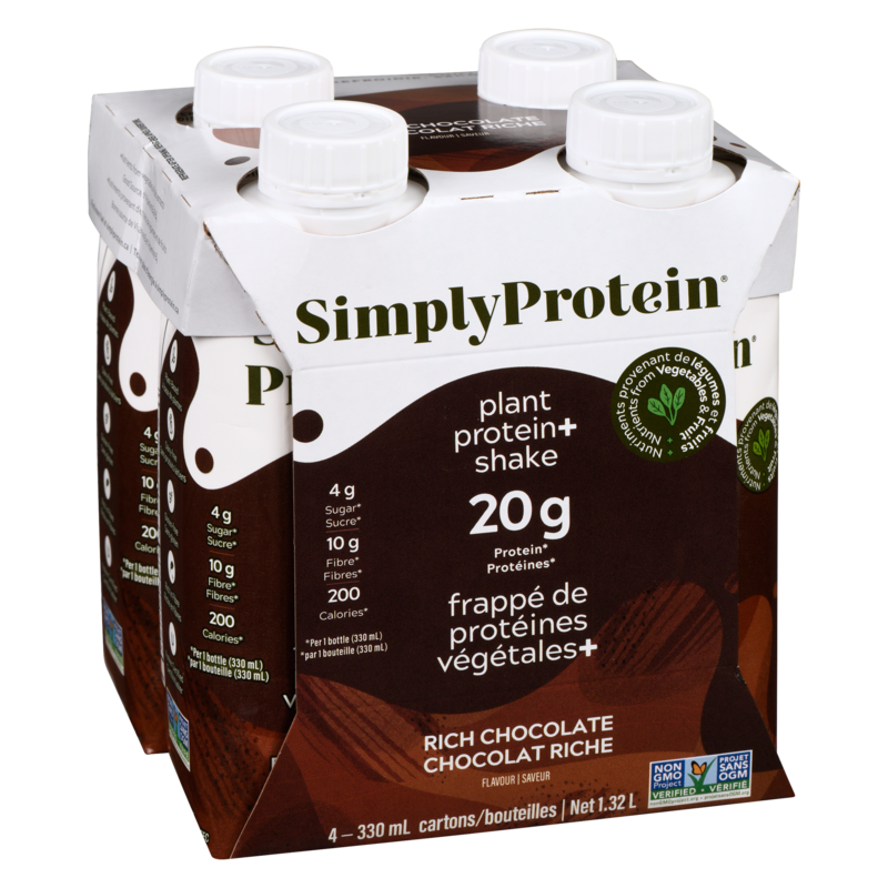 Plant Protein+ Shake Rich Chocolate Flavour (Case)