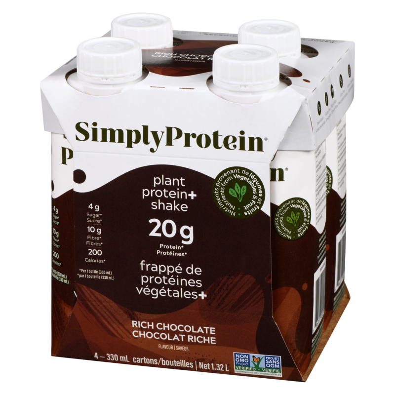Plant Protein+ Shake Rich Chocolate Flavour (Case)