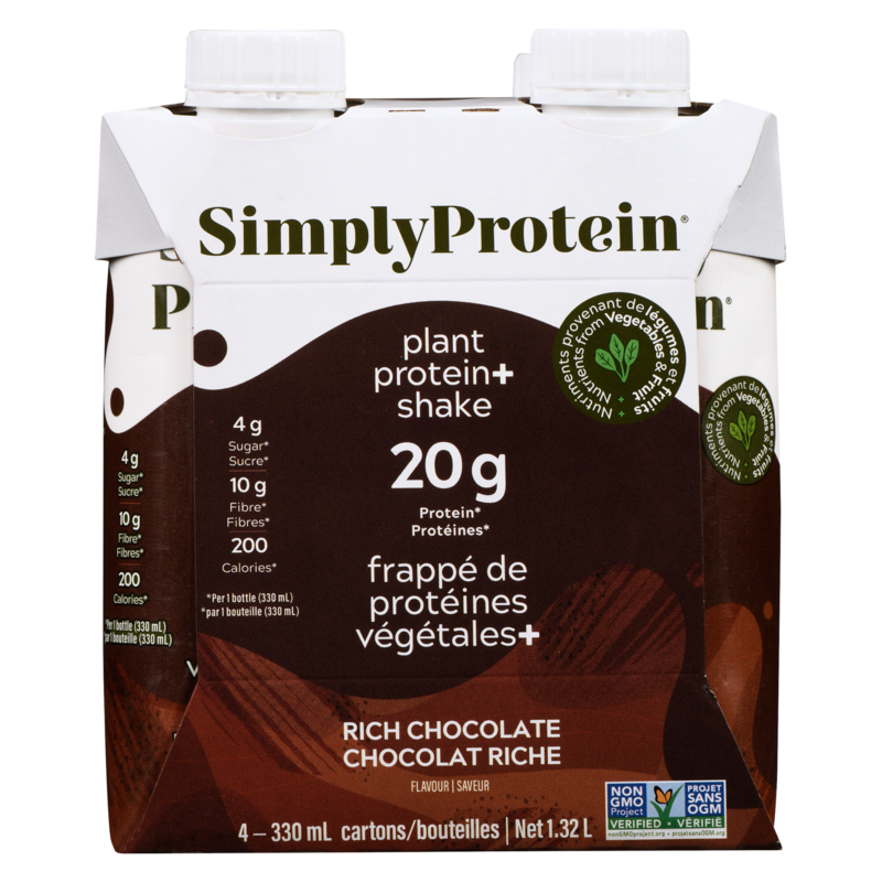 Plant Protein+ Shake Rich Chocolate Flavour (Case)