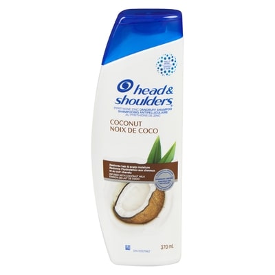 Head & Shoulders Coconut Daily-Use Anti-Dandruff Paraben Free Shampoo 370 ml, $1.97/100ml