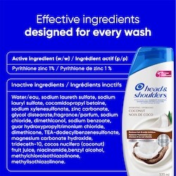 Head & Shoulders Coconut Dandruff Shampoo - 370 ml | Loblaws