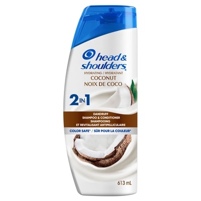 Head & Shoulders Coconut 2 in 1 Dandruff Shampoo and Conditioner 613 ml, $2.28/100ml